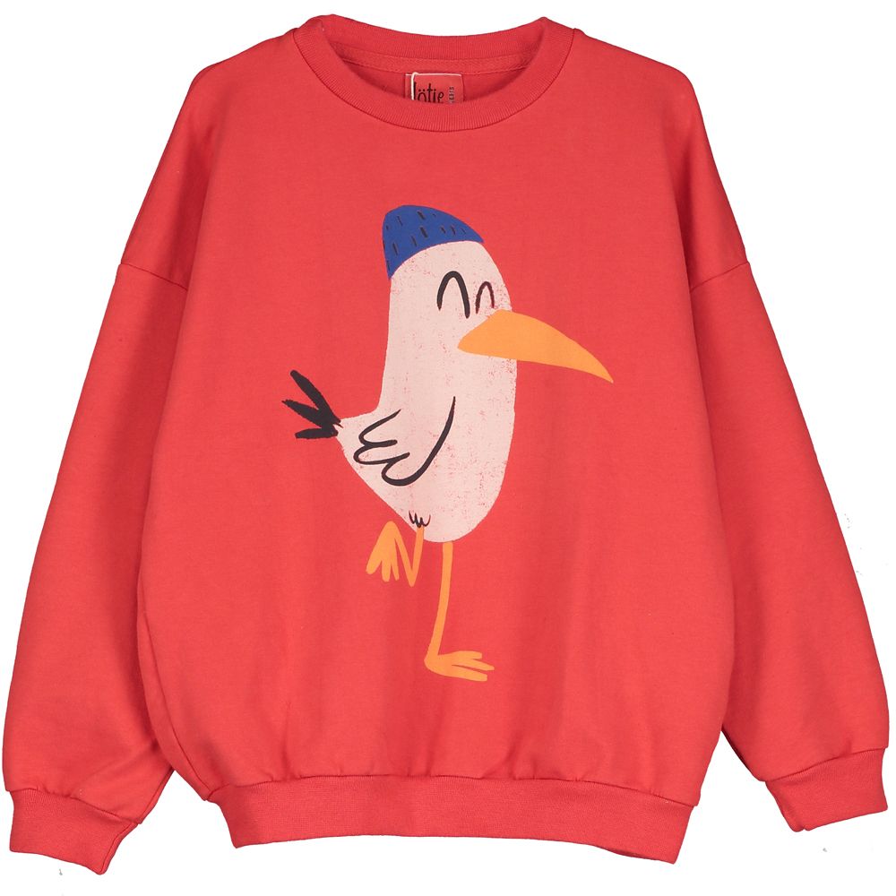 SWEATSHIRT SEAGULL RED