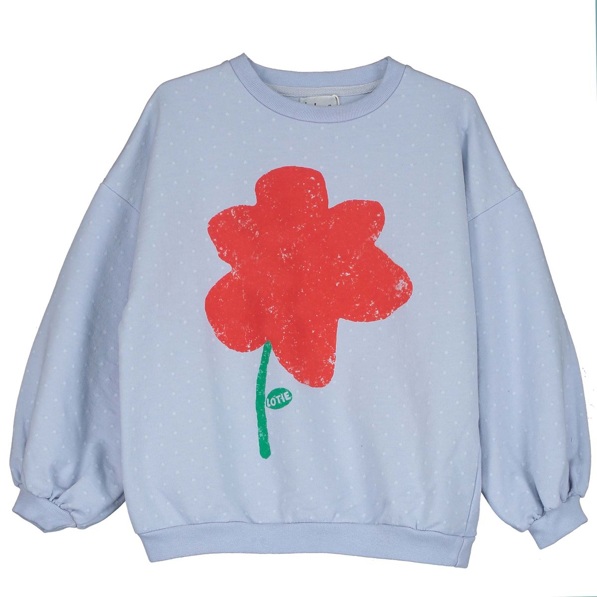 SWEATSHIRT BIG POPPY LAVENDER