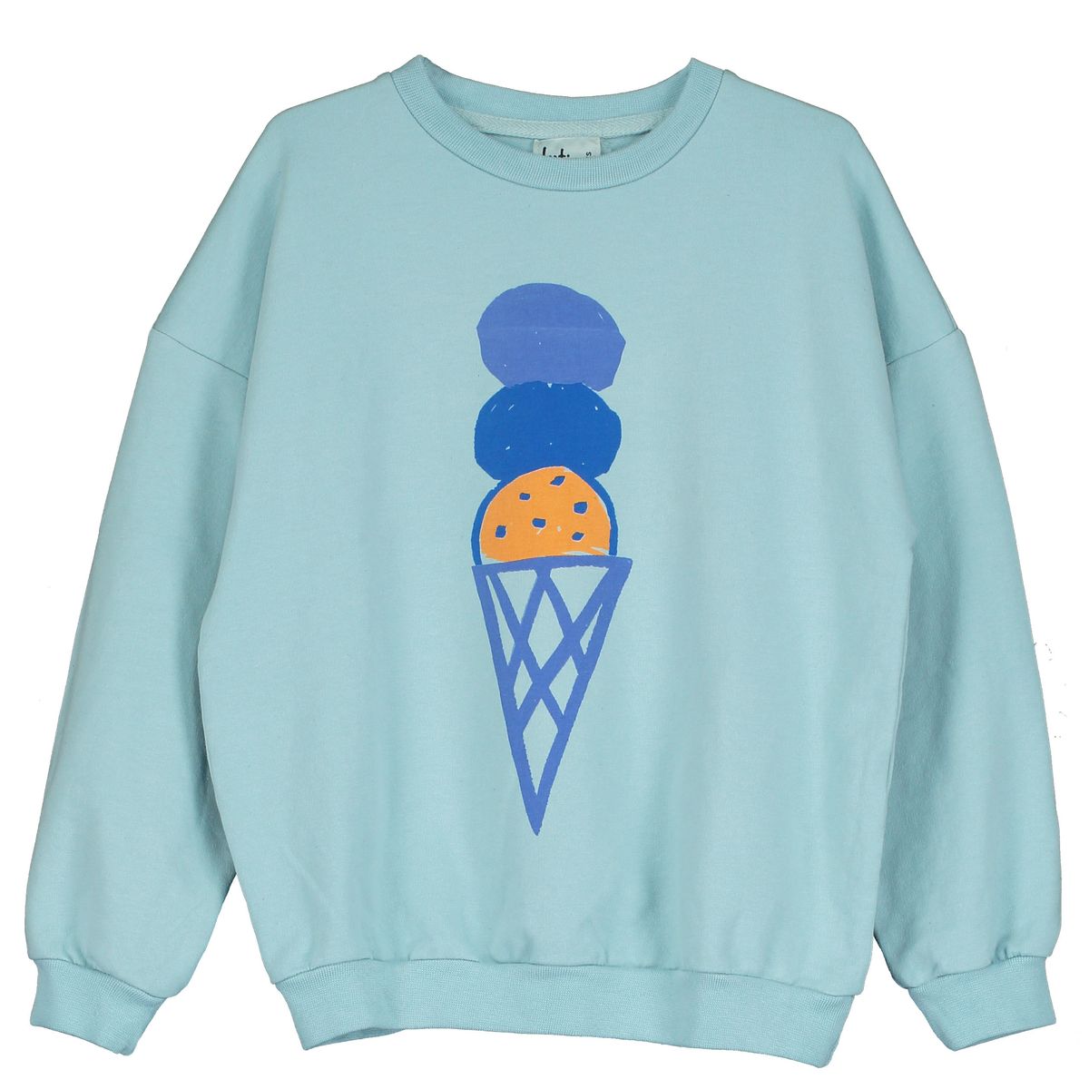 SWEATSHIRT ICE CREAM SKY BLUE
