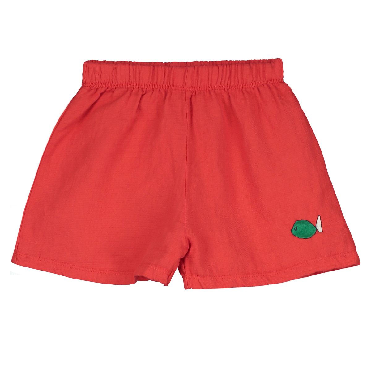 WOVEN SHORTS CANDI FISH RED
