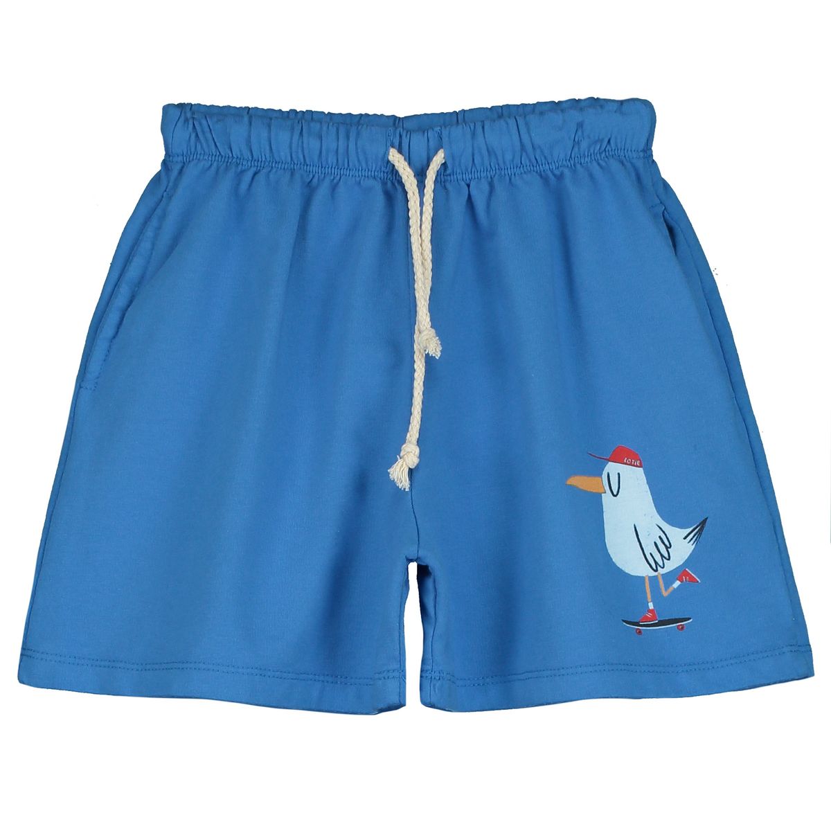 BERMUDA POCKETS SHORTS SKATING SAGULL ROYAL BLUE