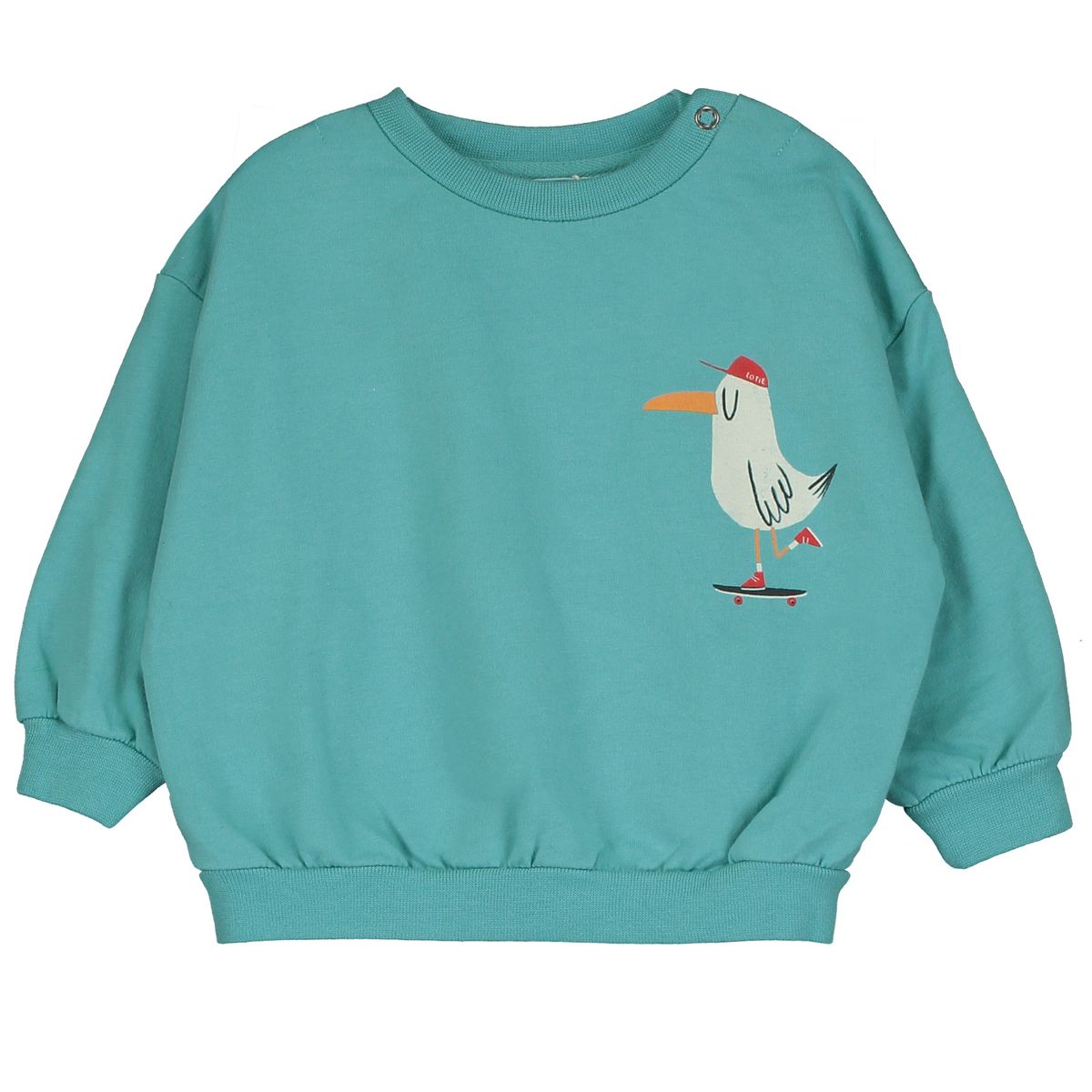 BABY SWEATSHIRT SKATING SEAGULL PACIFIC