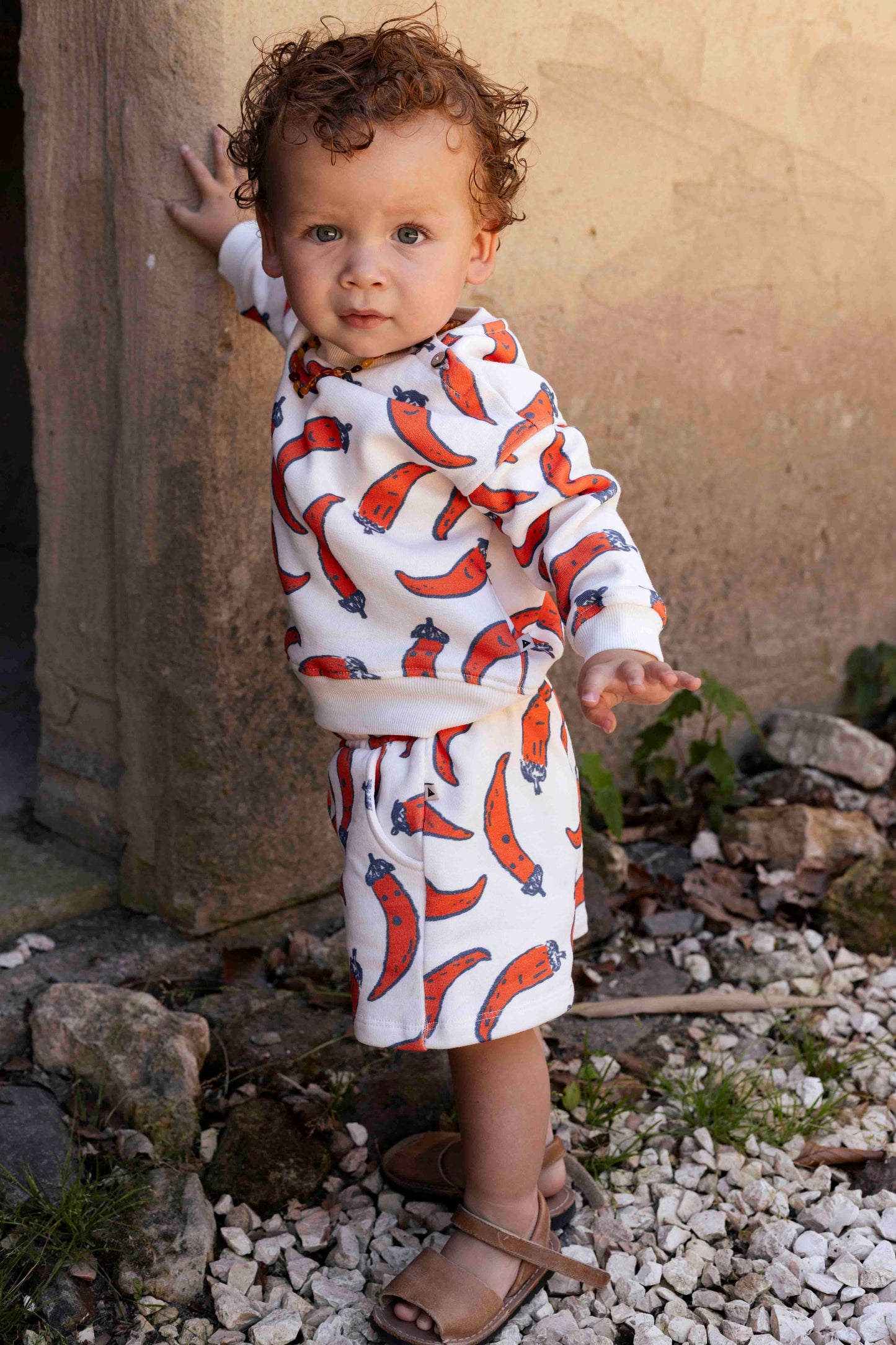 BABY AM ROCKY SWEATER PEPPERS