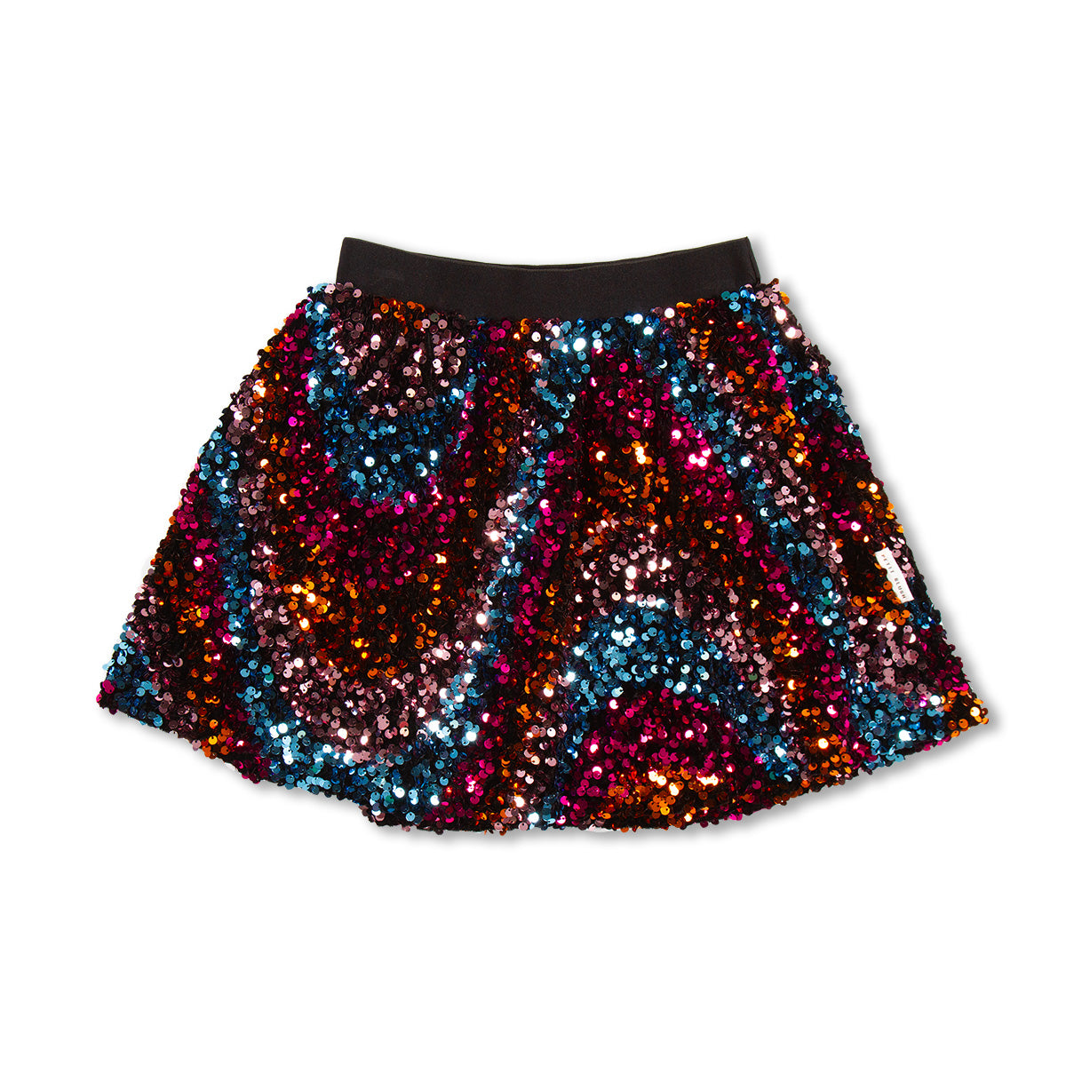 SEQUINS SKIRT MULTI COLOR