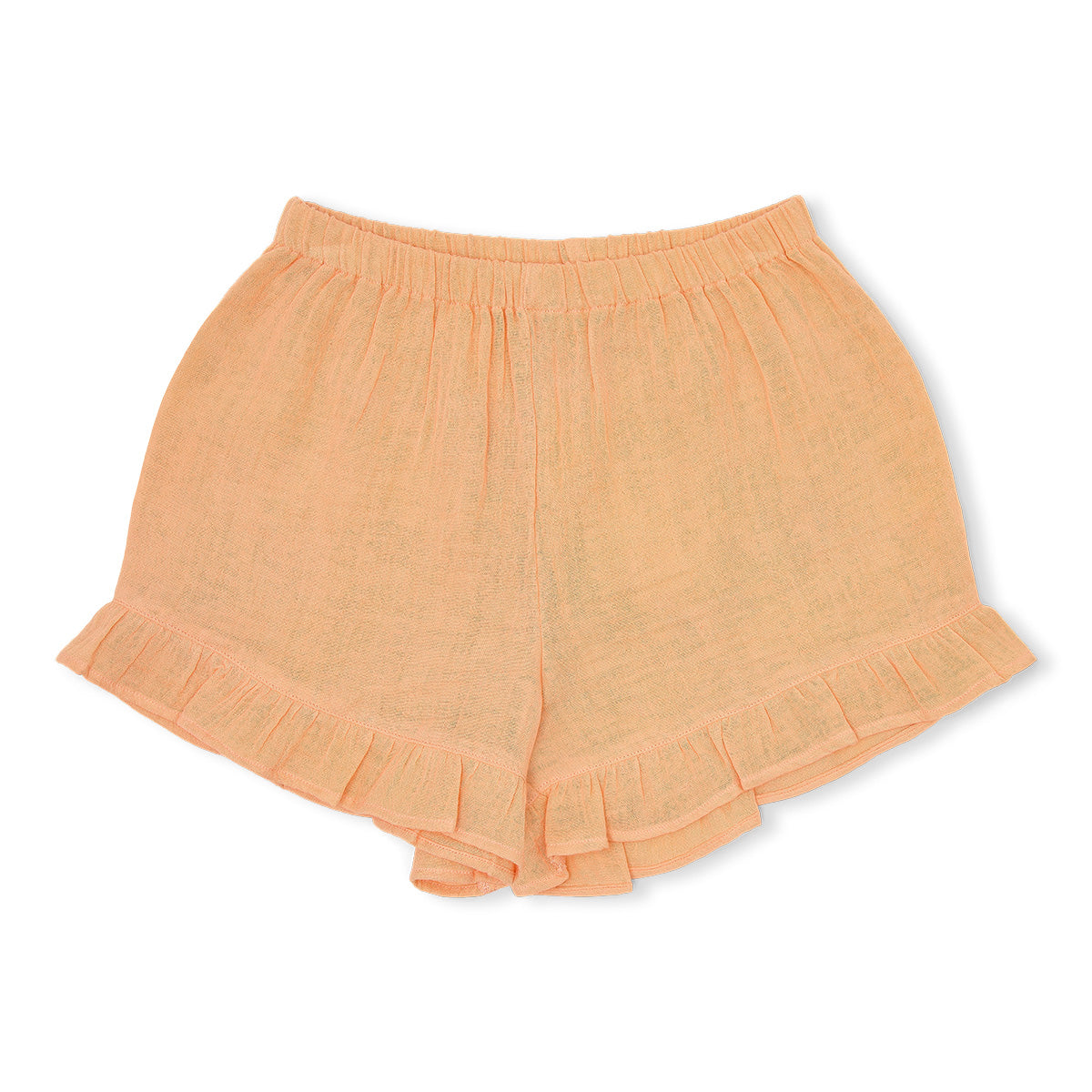 LUNA FRILL SHORT PEACH COBBLER