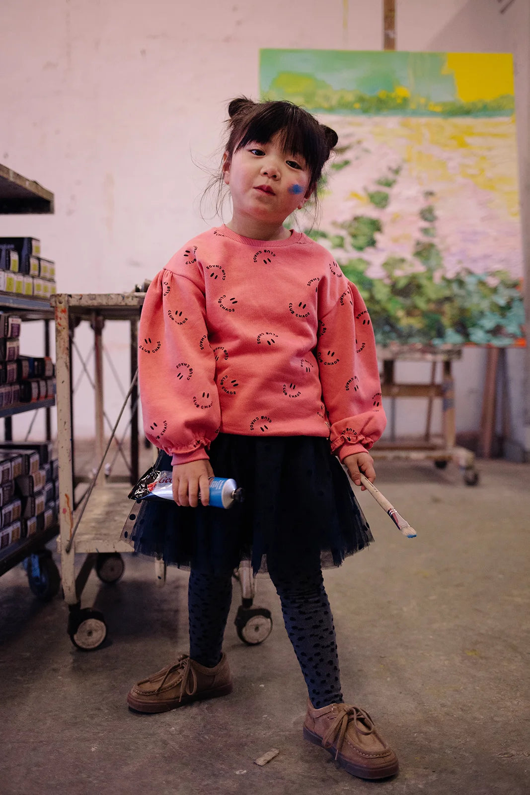 SWEATSHIRT CLUB CHAOS BLOOM