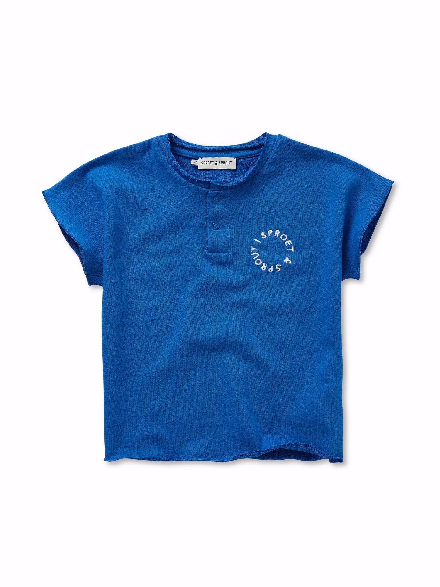 SWEAT TOP GRANDAD SPORTS BLUE