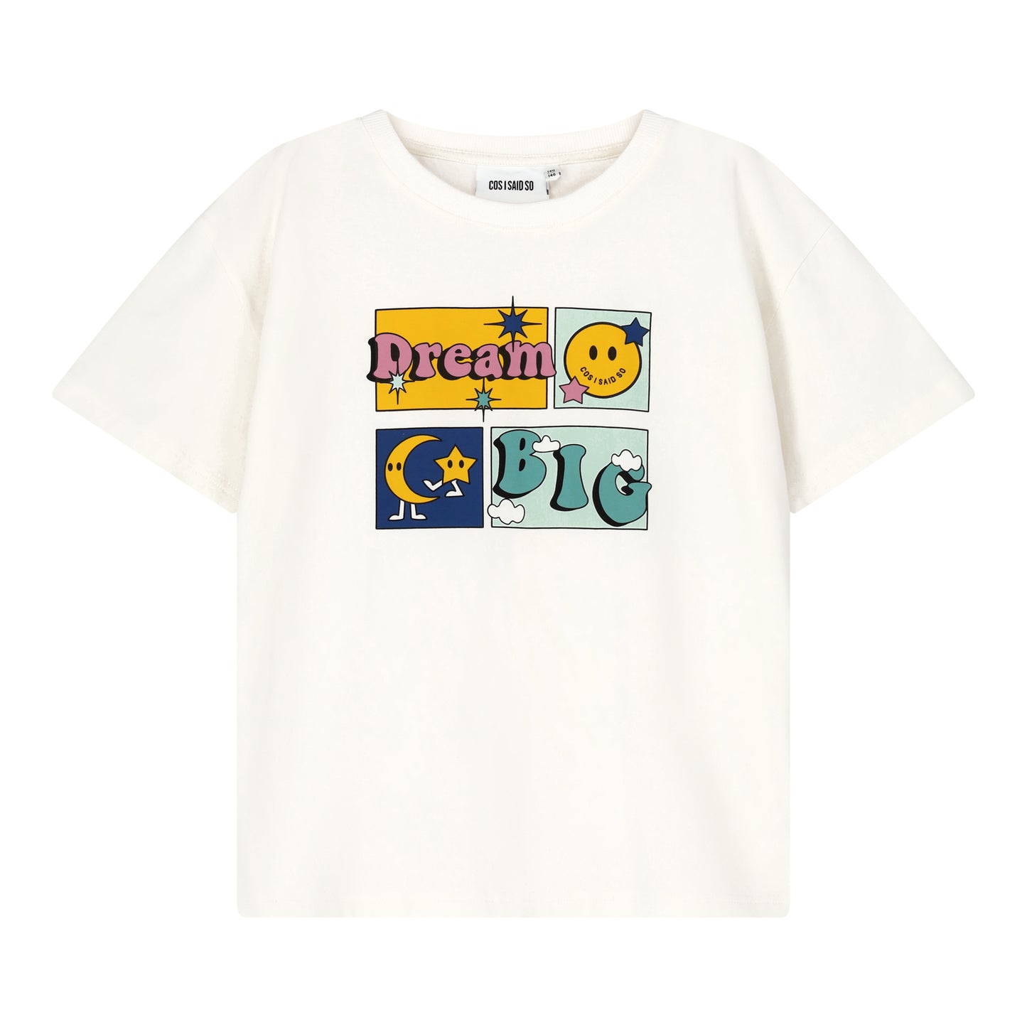 T-SHIRT DREAM BIG OFFWHITE