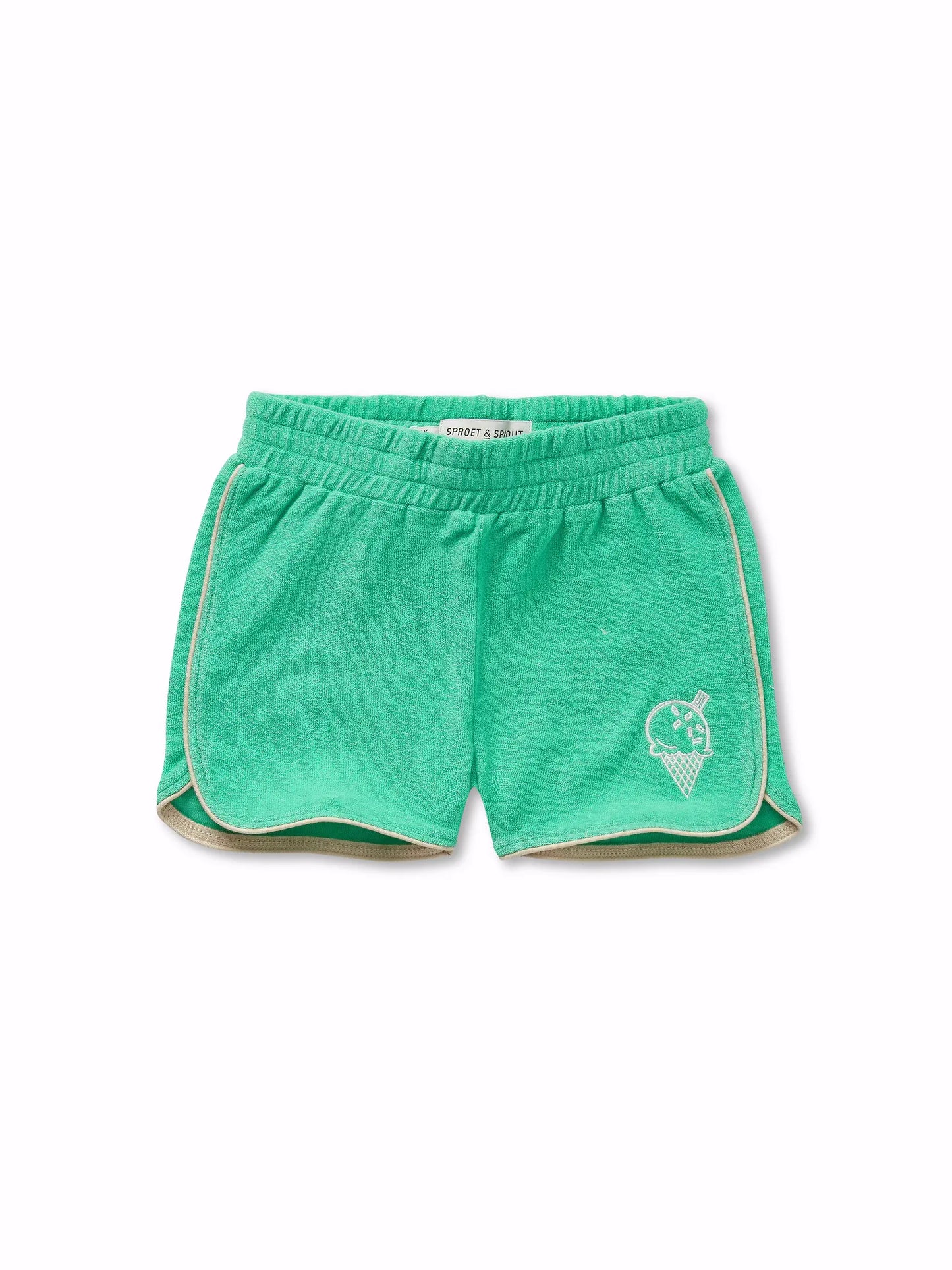 TERRY SPORT SHORTS JADE GREEN