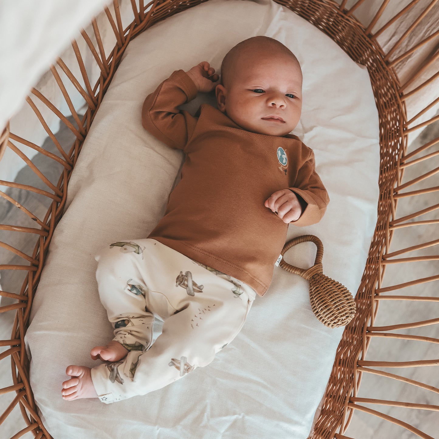 SOLID FITTED LONGSLEEVE INDIAN TAN