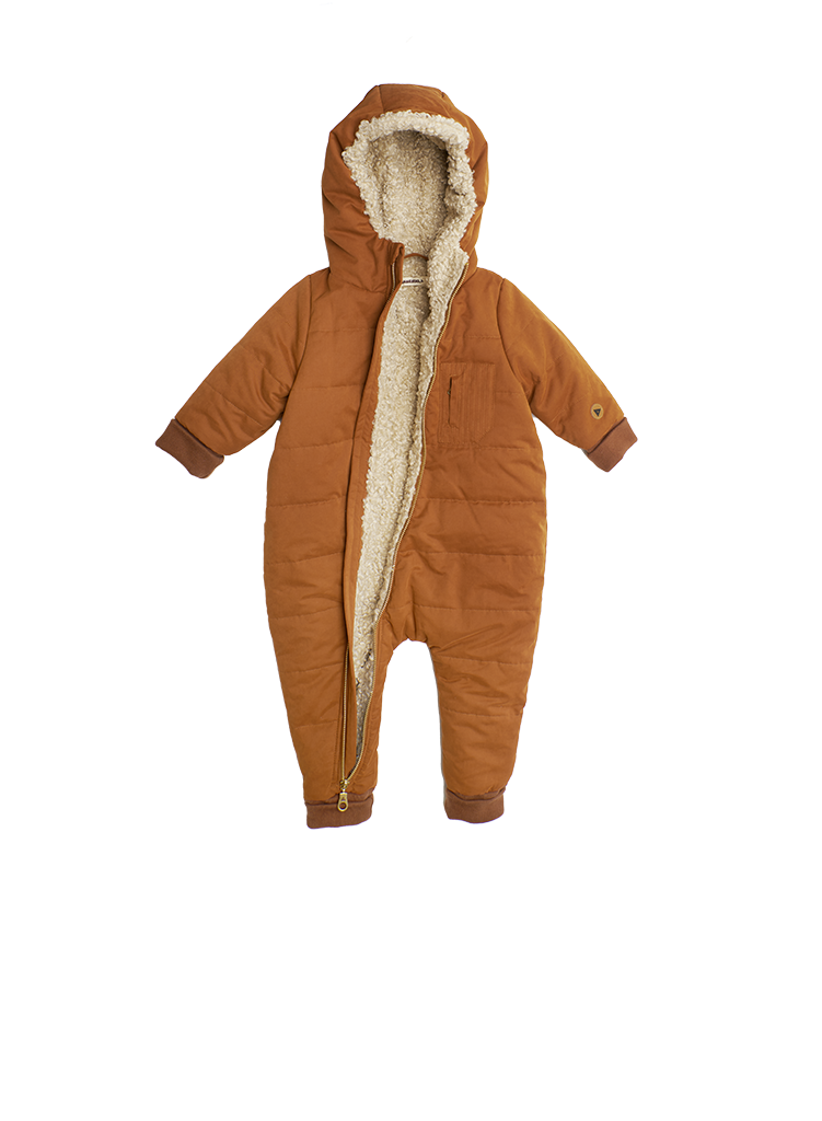 BABY AM REMI 01 LEATHER BROWN OVERALL
