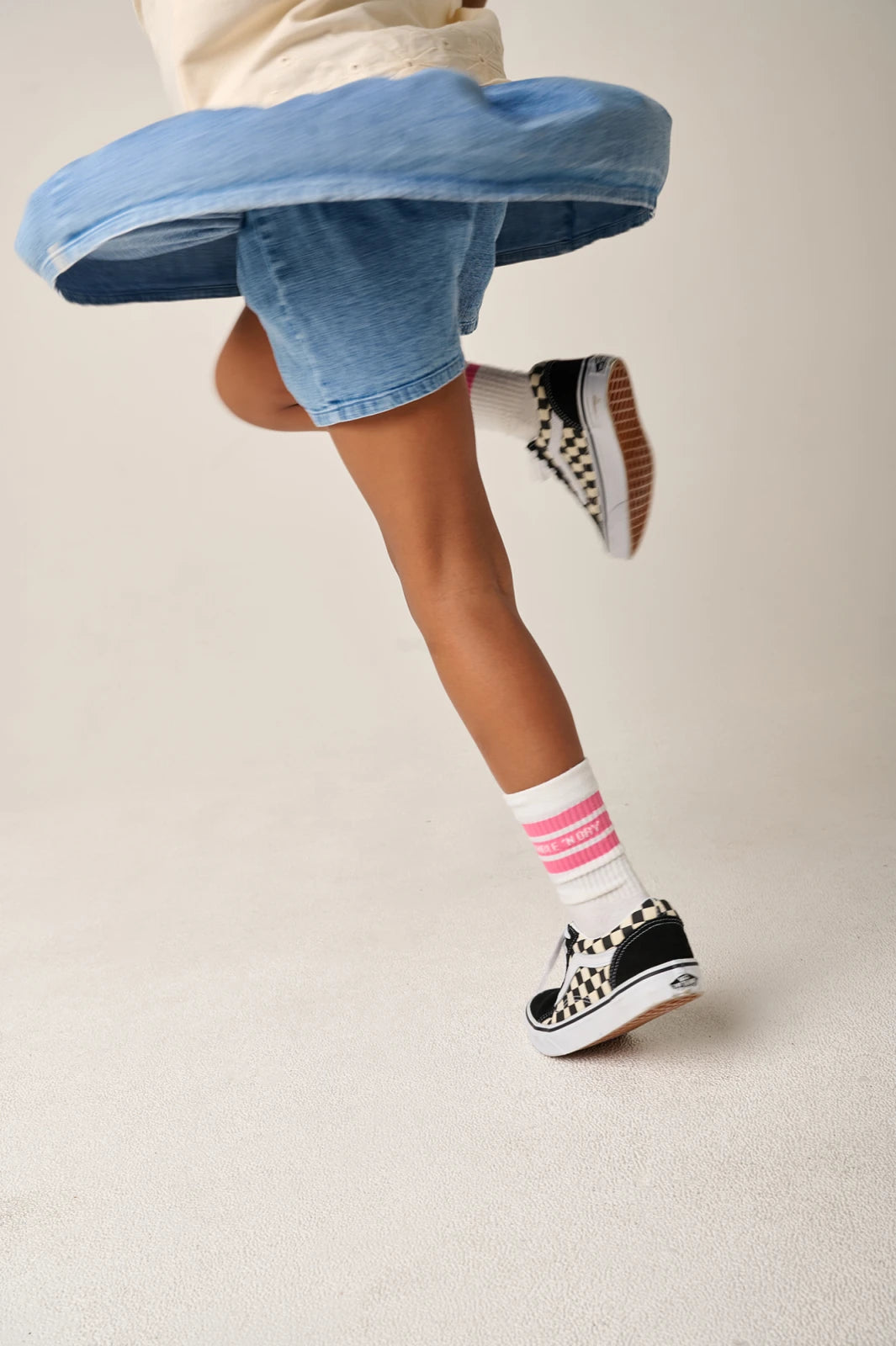 SKORT ANGURIA DENIM LIGHT STONEWASH