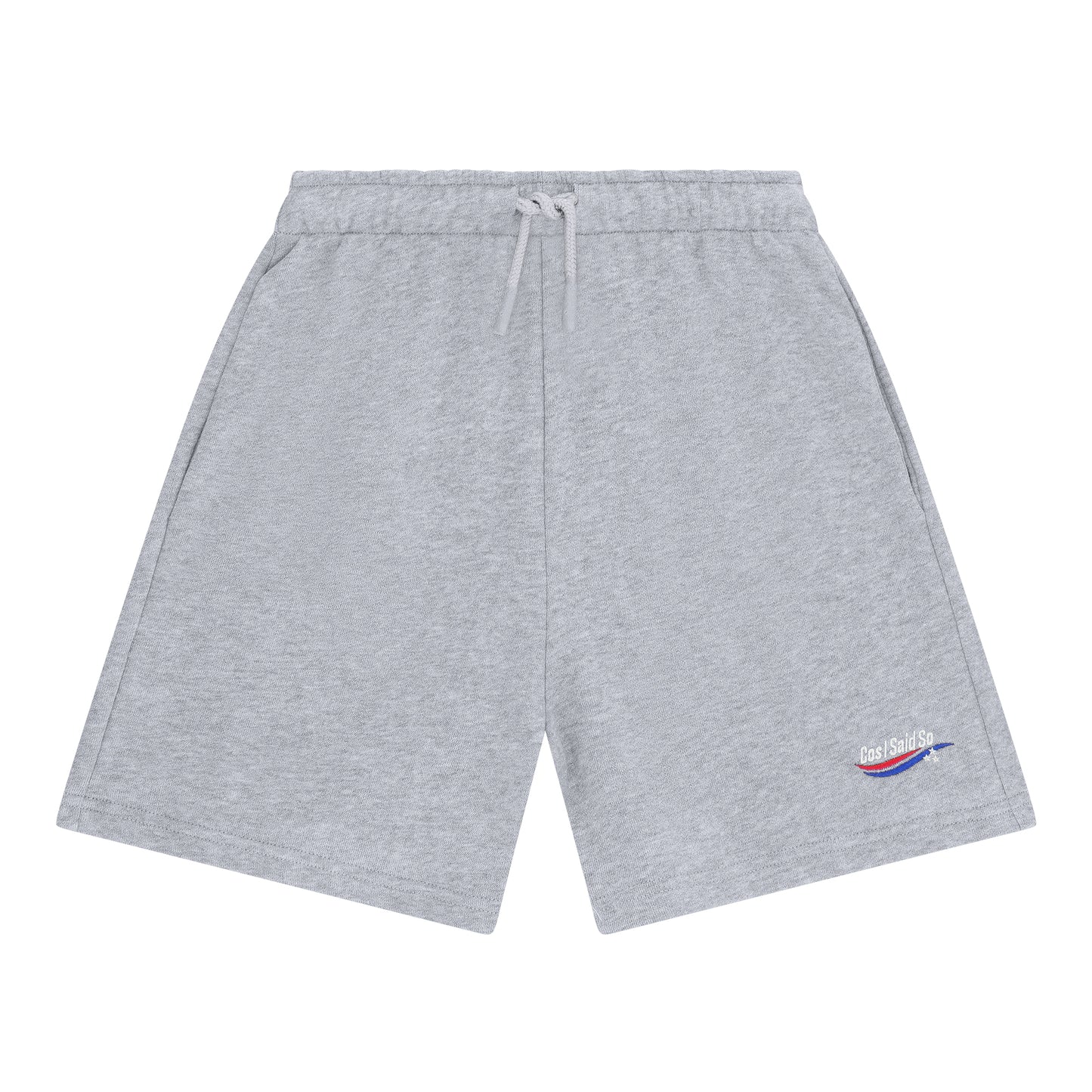 JOG SHORT COS I SAID SO GREY MELANGE