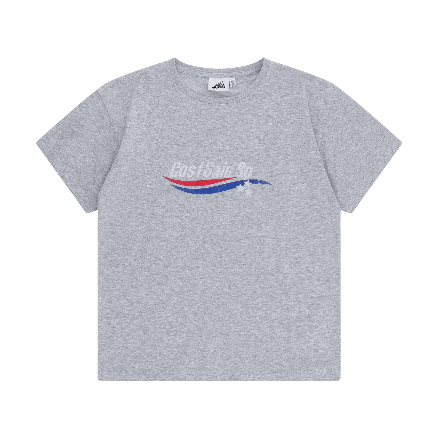 T-SHIRT COS I SAID SO GREY MELANGE