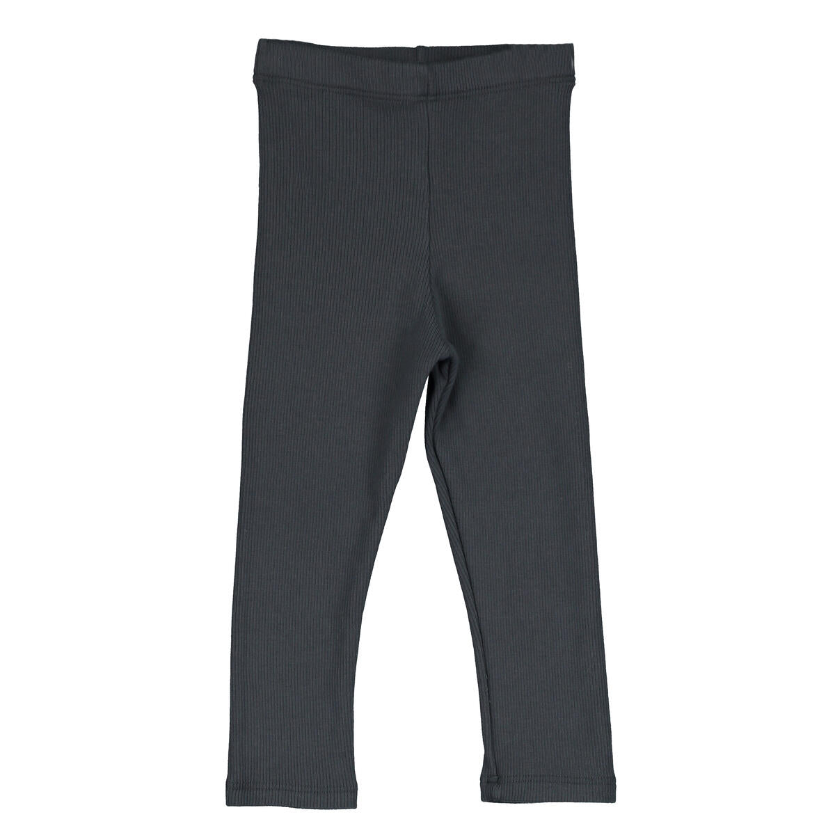 BABY RIB LEGGINGS SOLID ANTHRACITE