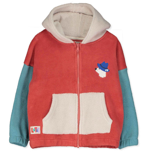 POLAR HOODED JACKET CHILL DOG COLOUR BLOCK