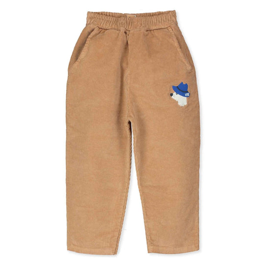 CORDUROY WIDE PANTS CHILL DOG TOASTED