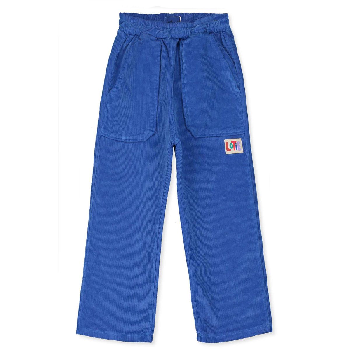 CORDUROY CASUAL PANTS INK BLUE