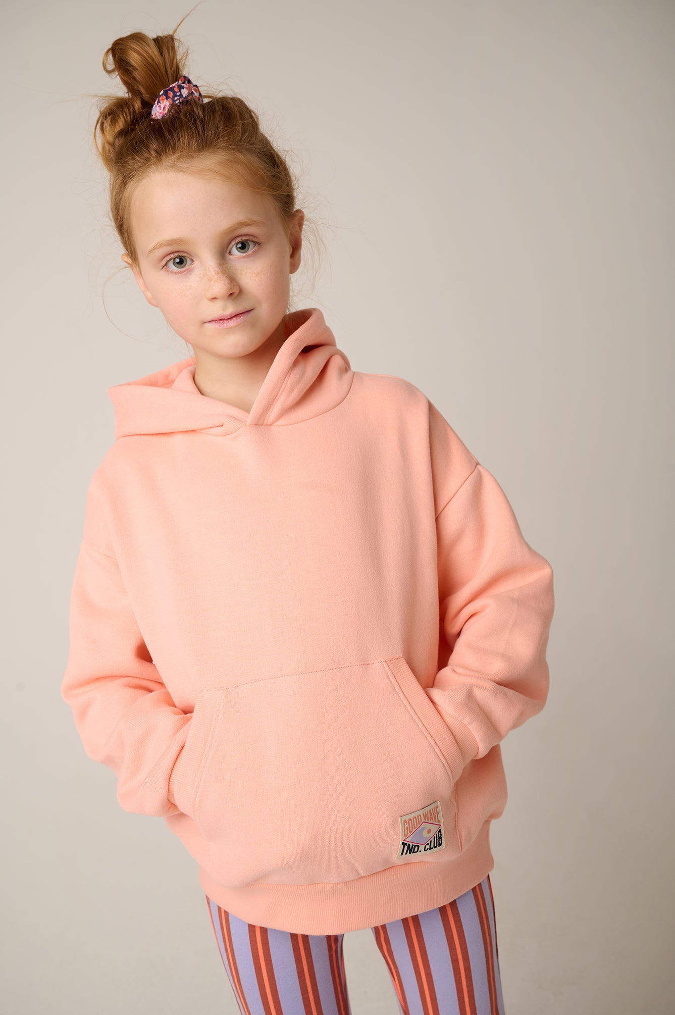 HOODIE SALTY APRICOT BLUSH