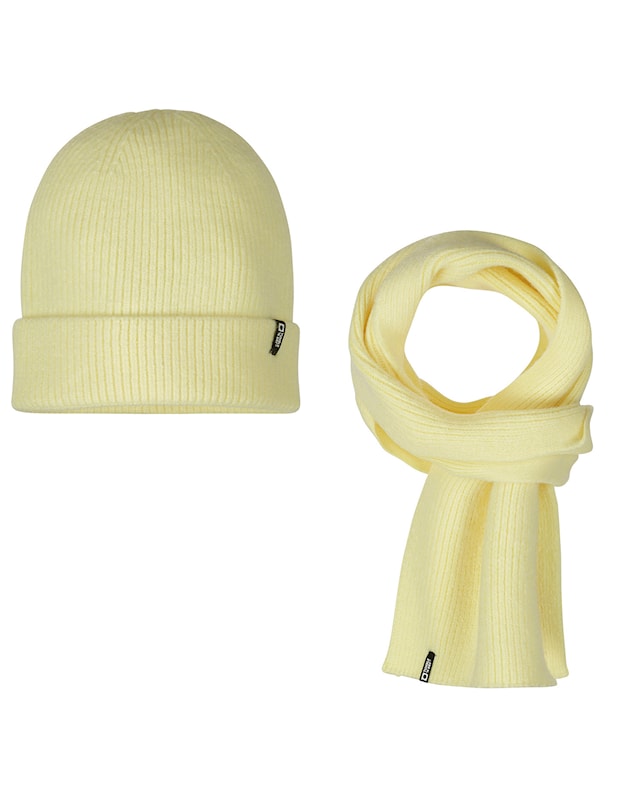 BEANIE & SCARF MELLOW YELLOW