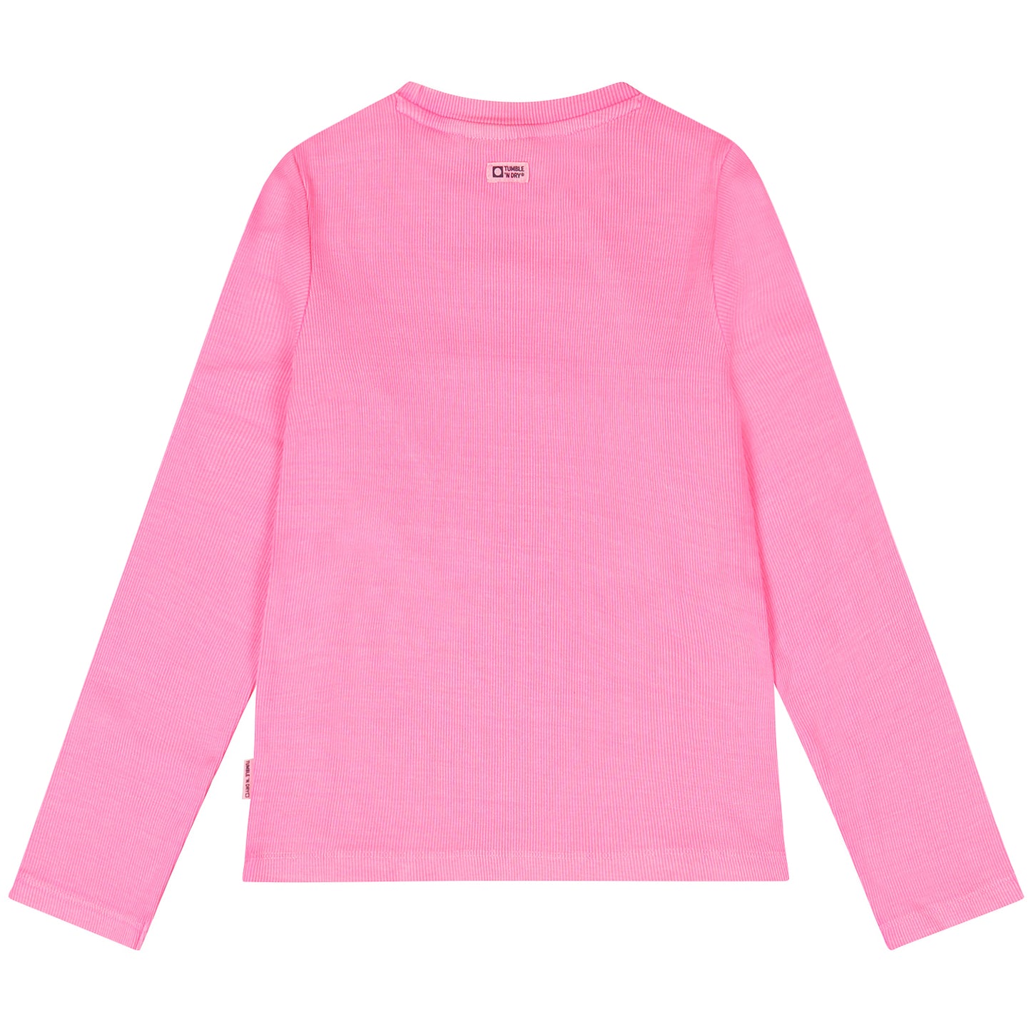 LONGSLEEVE T-SHIRT BONHEUR NEON ROZE