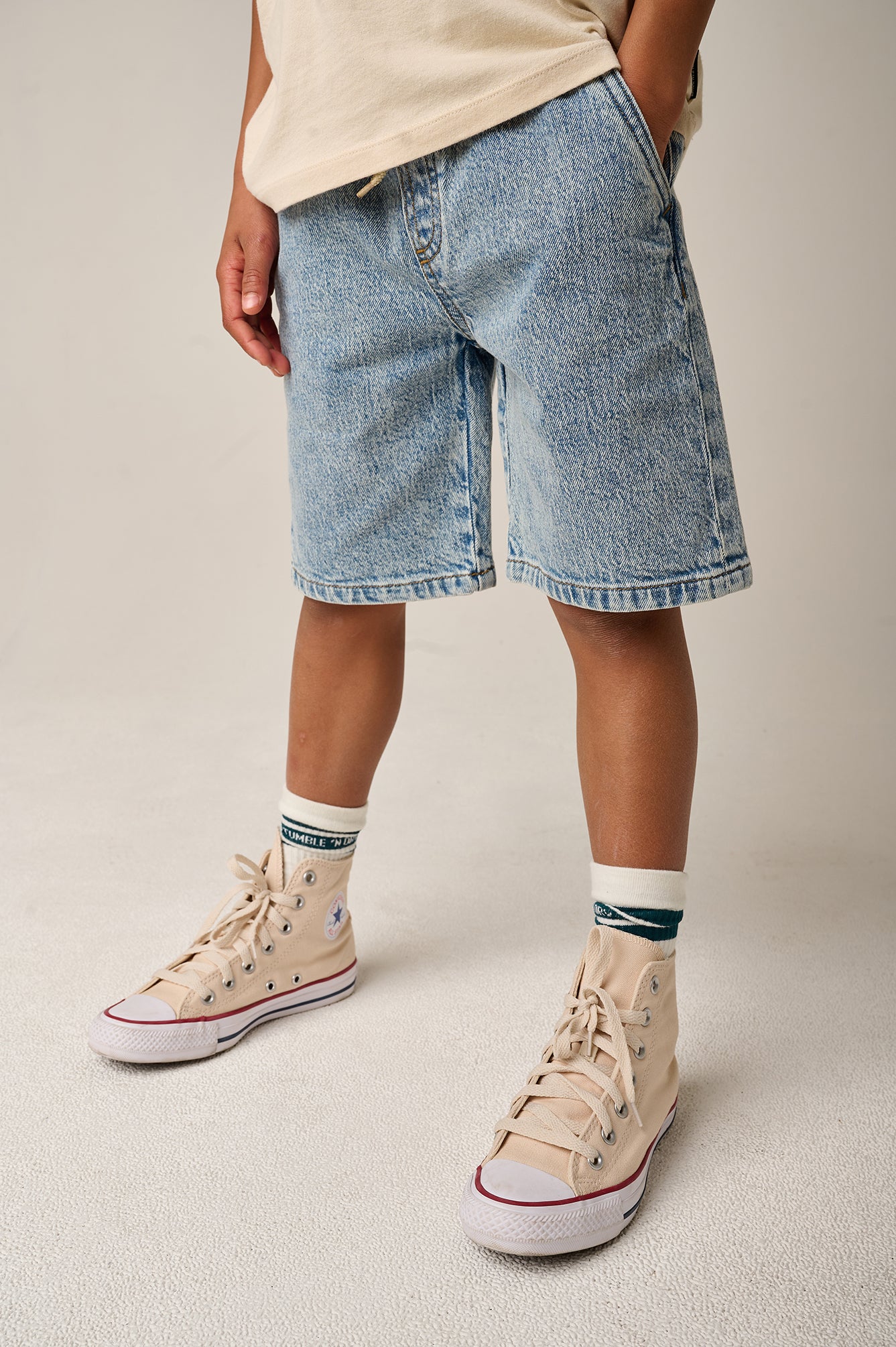 SHORT JUAN DENIM LIGHT VINTAGE