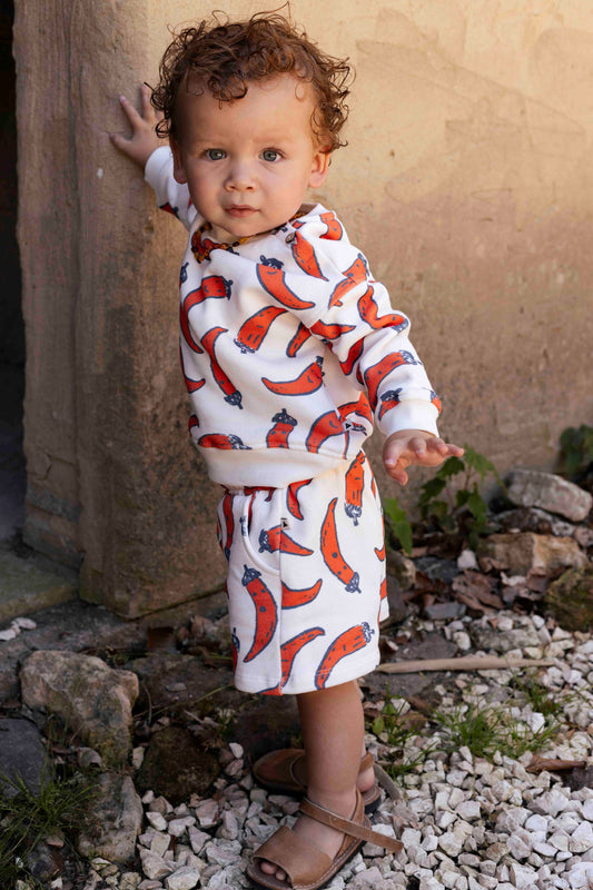 BABY AM ROCKY SWEATER PEPPERS