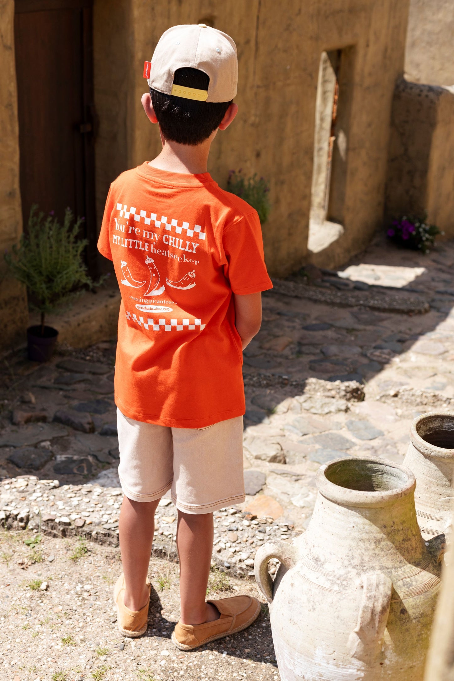 AM ZOE 79 T-SHIRT TANGERINE TANGO