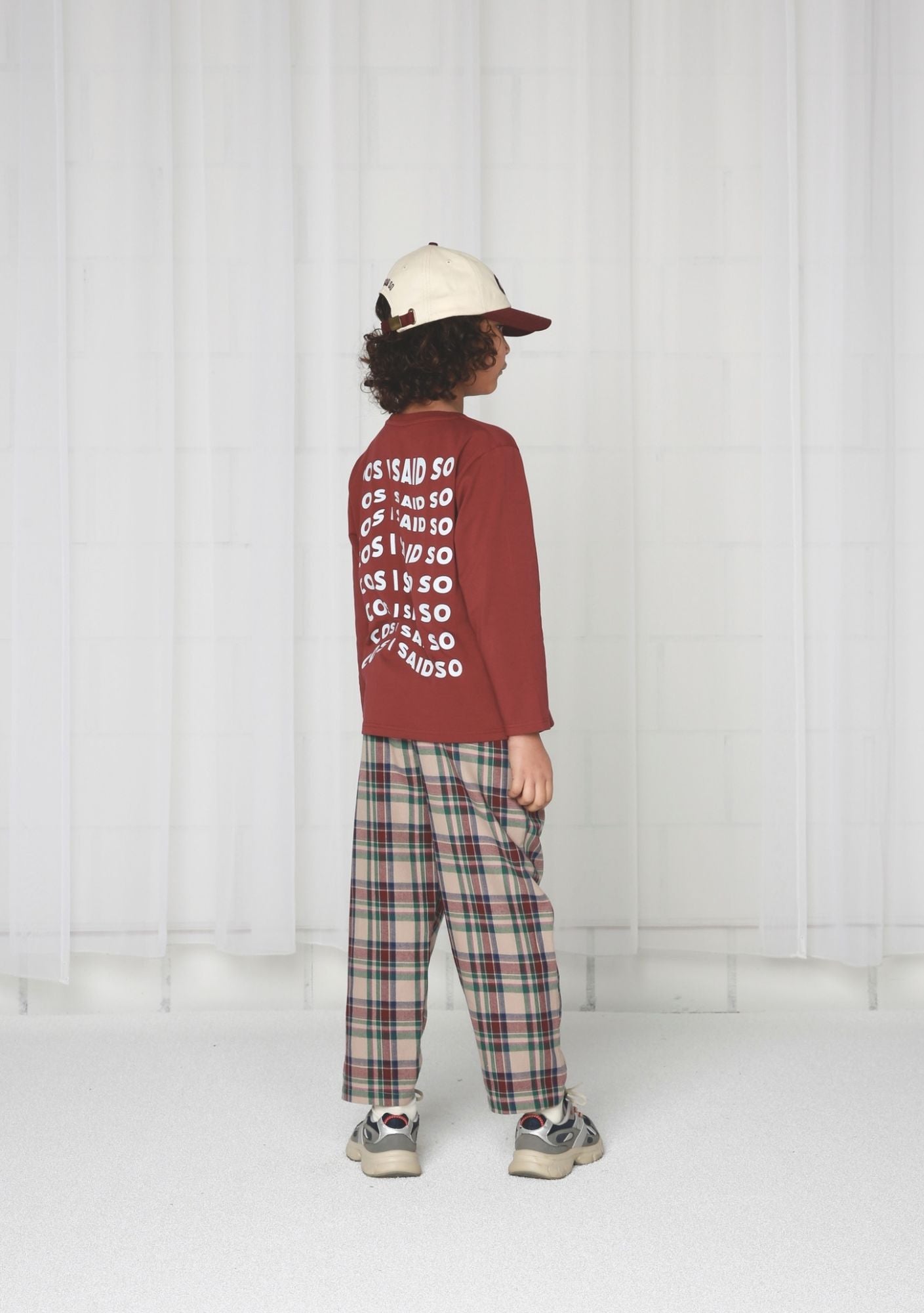 LONG SLEEVE T-SHIRT COS I SAID SO CORDOVAN