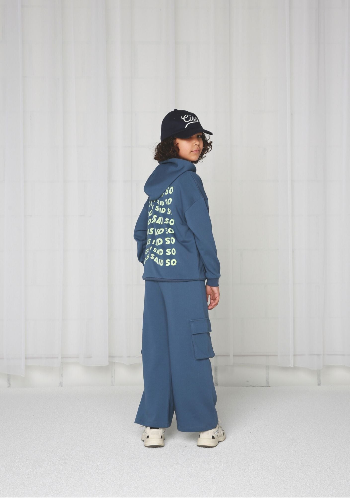 HOODIE COS I SAID SO VINTAGE INDIGO