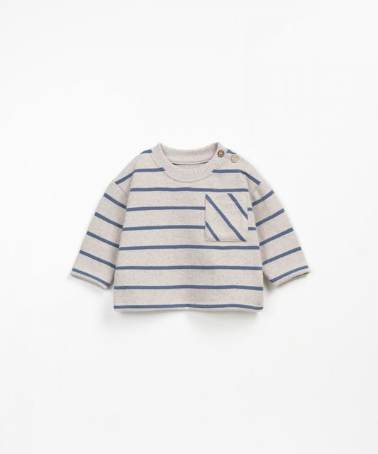 BABY STRIPED JERSEY T-SHIRT