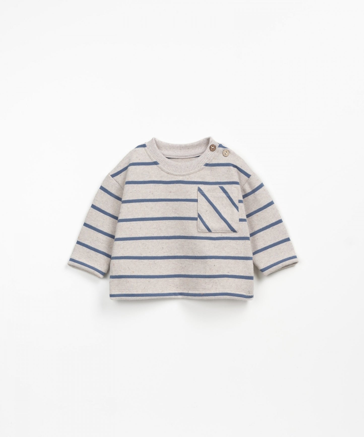 BABY SET DENIM TROUSERS/JERSEY T-SHIRT LONGSLEEVE BLUE