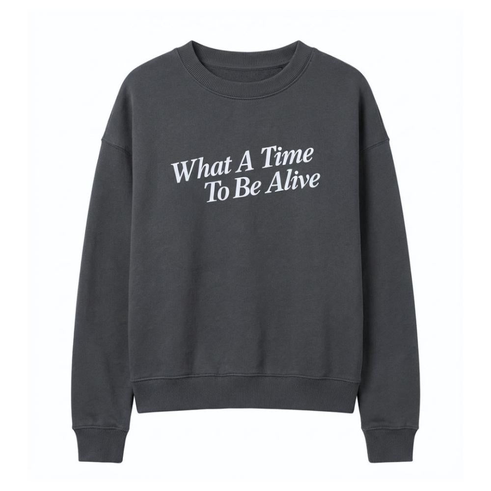 SWEATER WHAT A TIME TURBULENCE