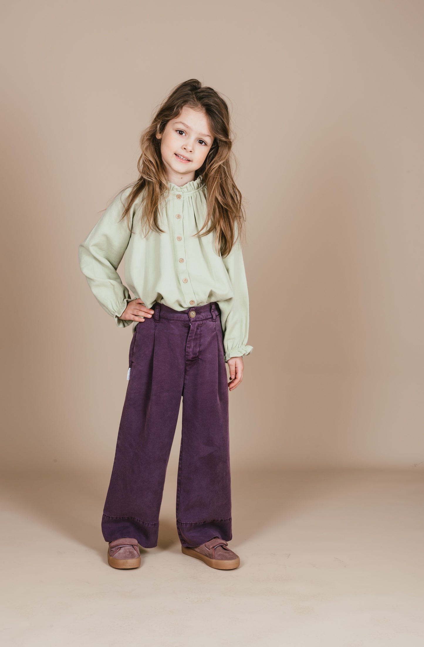 RAGLAN BLOUSE SALVIA GREEN