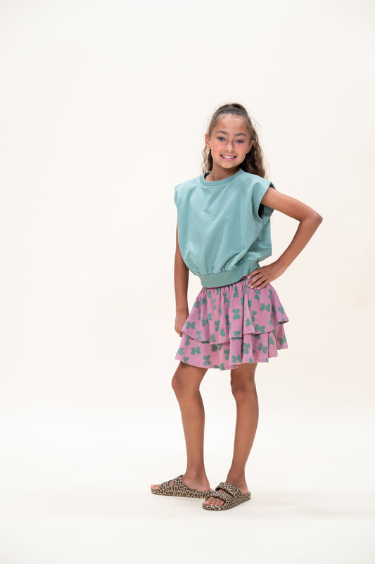 MINI SMOCK SKIRT HOURGLAS HEARTS