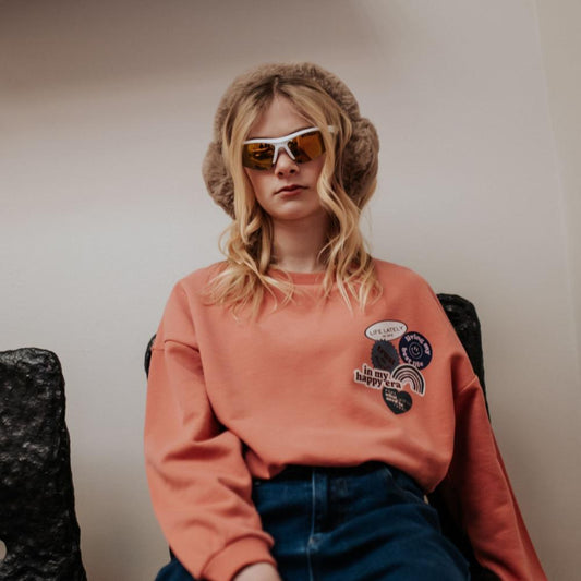 SWEATER HAPPY ERA ROSE