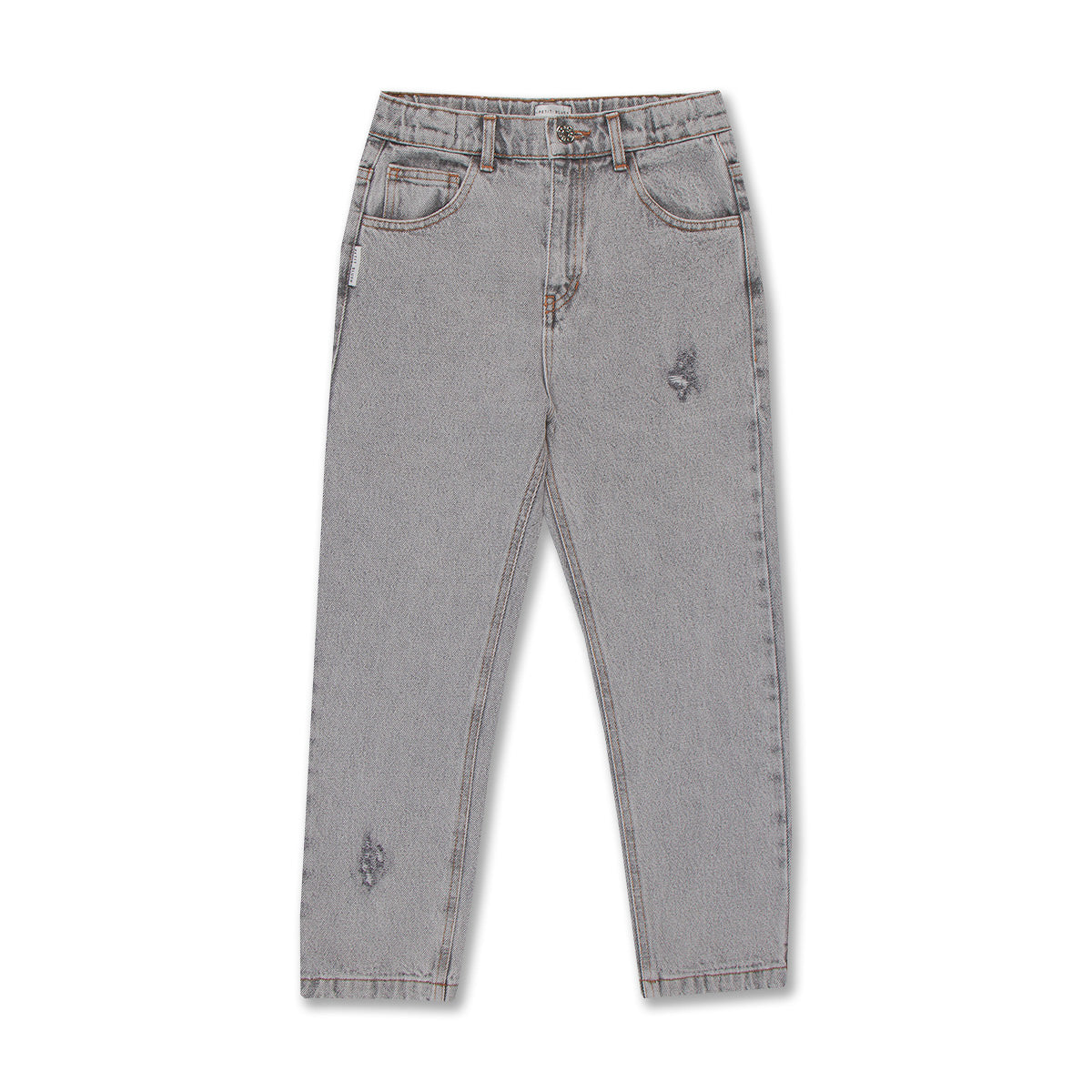 BAGGY FIT JEANS WASHED LIGHT GREY