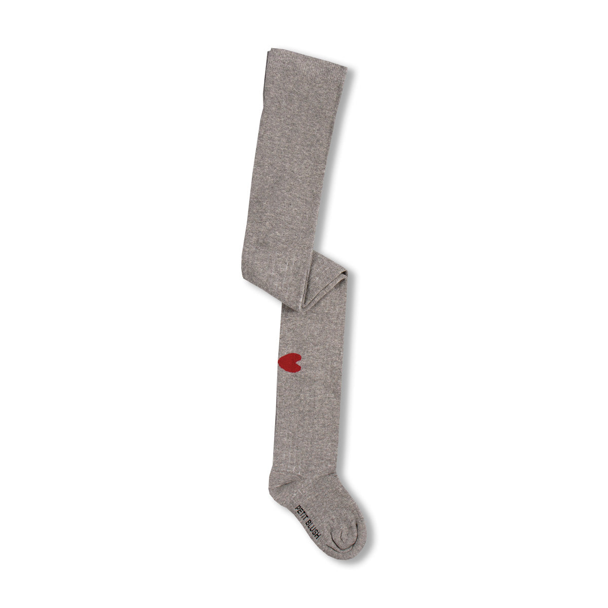 TIGHTS WING HEARTS GREY MELANGE