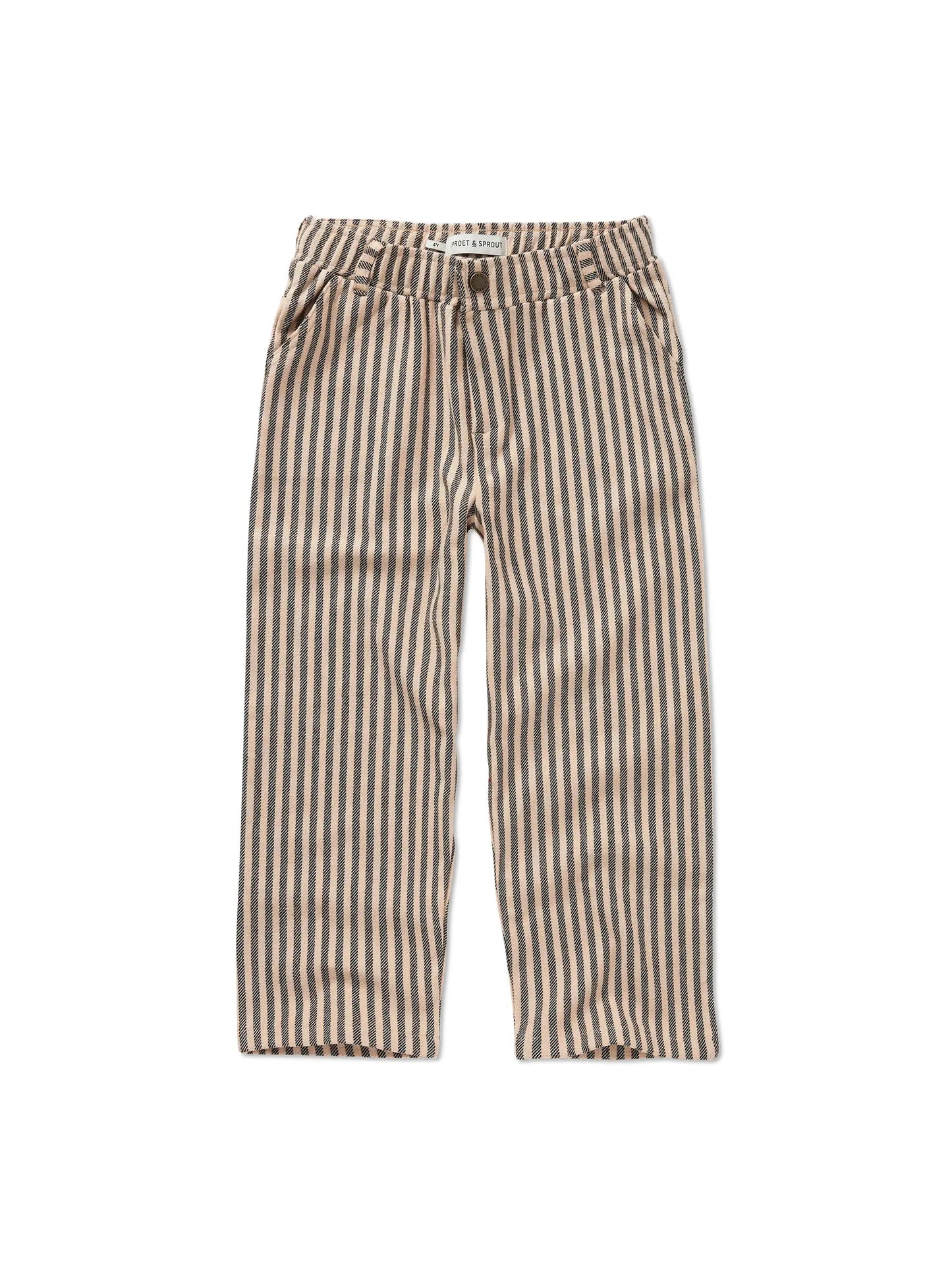 CHINO PANTS JERSEY STRIPE