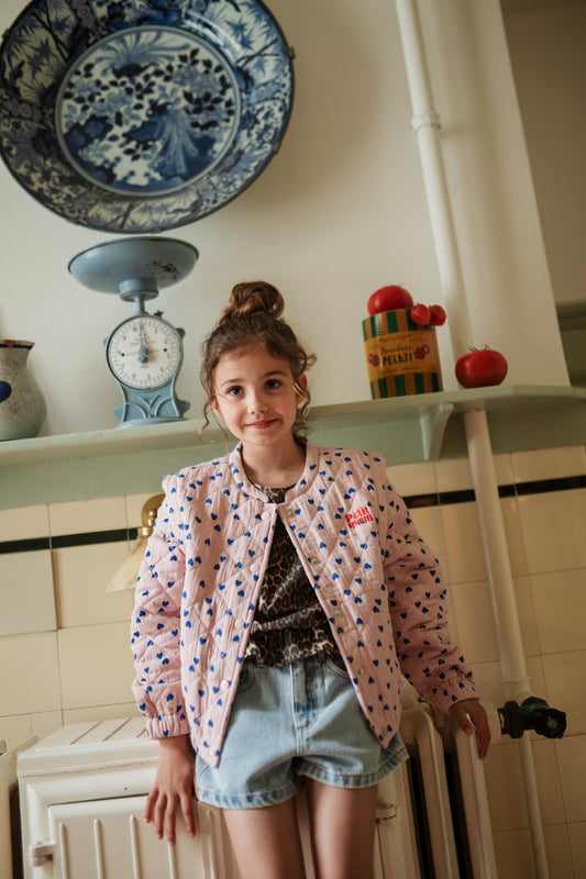 BOMBER JACKET CANDY HEARTS AOP