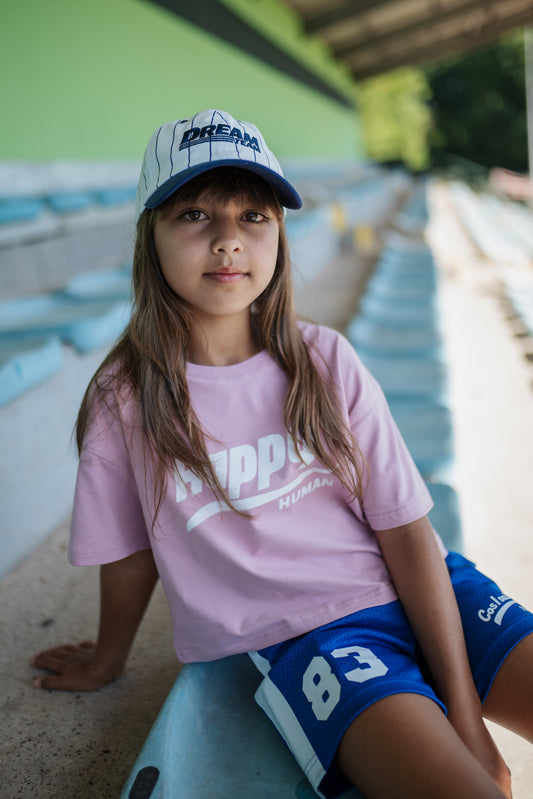 CROP T-SHIRT HAPPY HUMAN