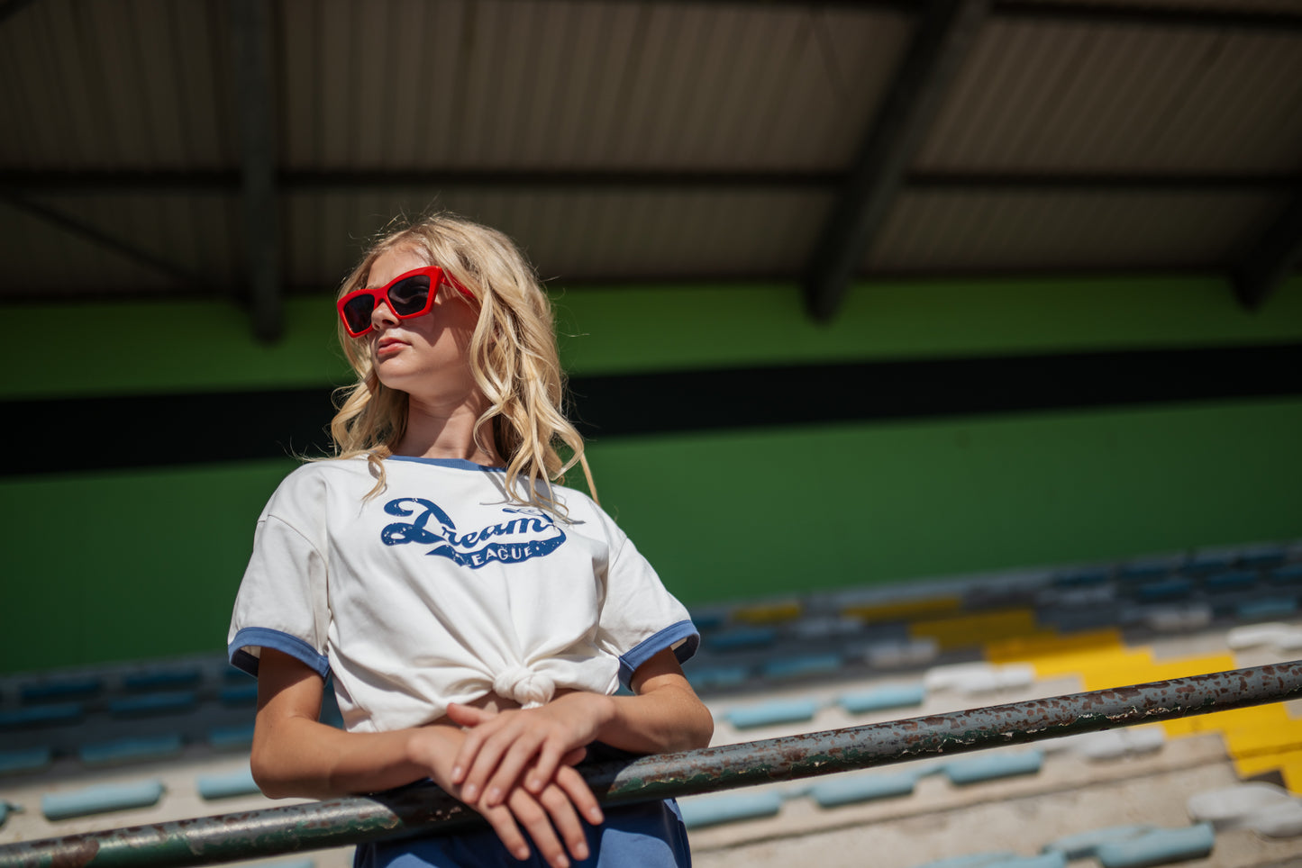 KNOT T-SHIRT DREAM LEAGUE OFFWHITE