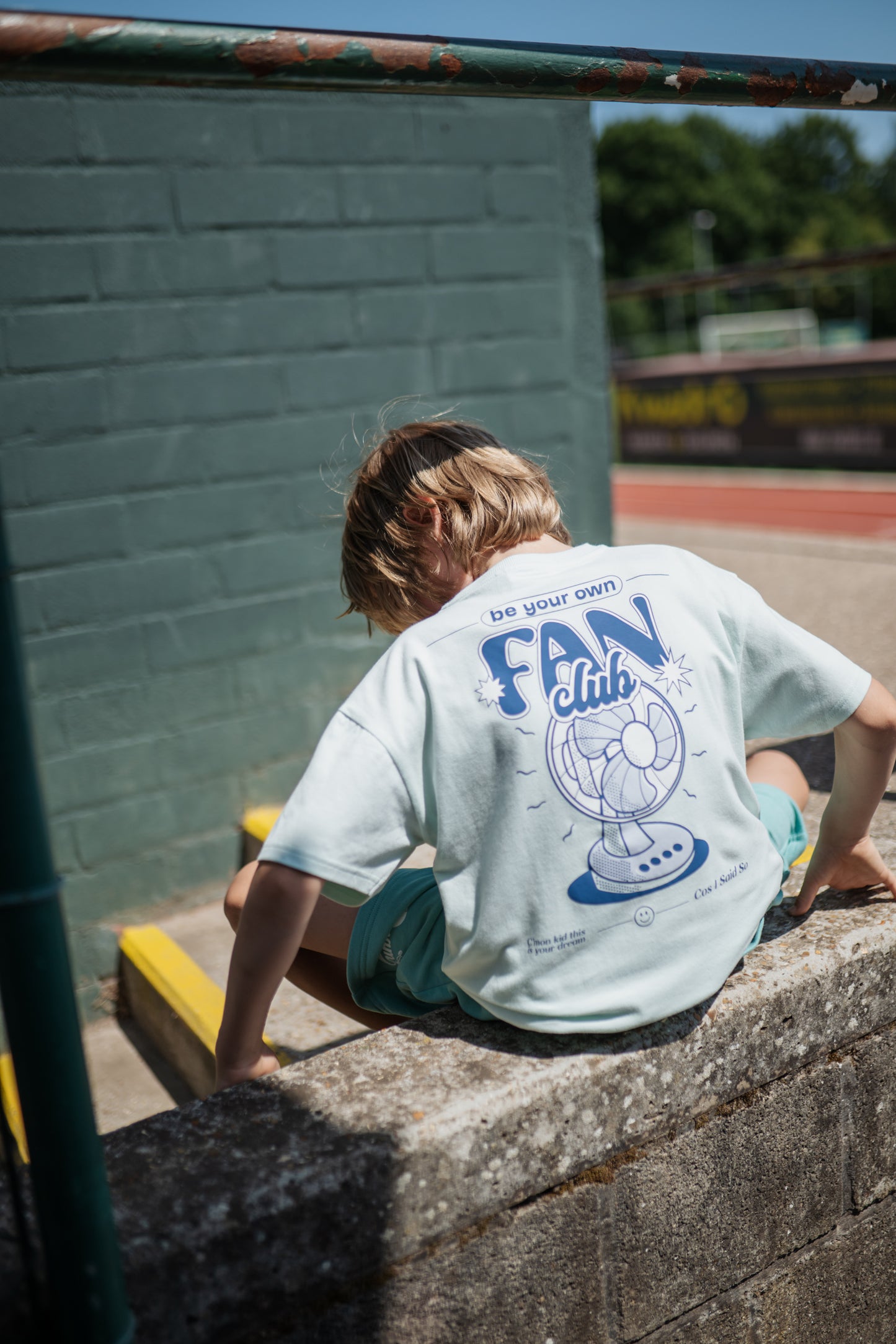 T-SHIRT FAN CLUB AQUA