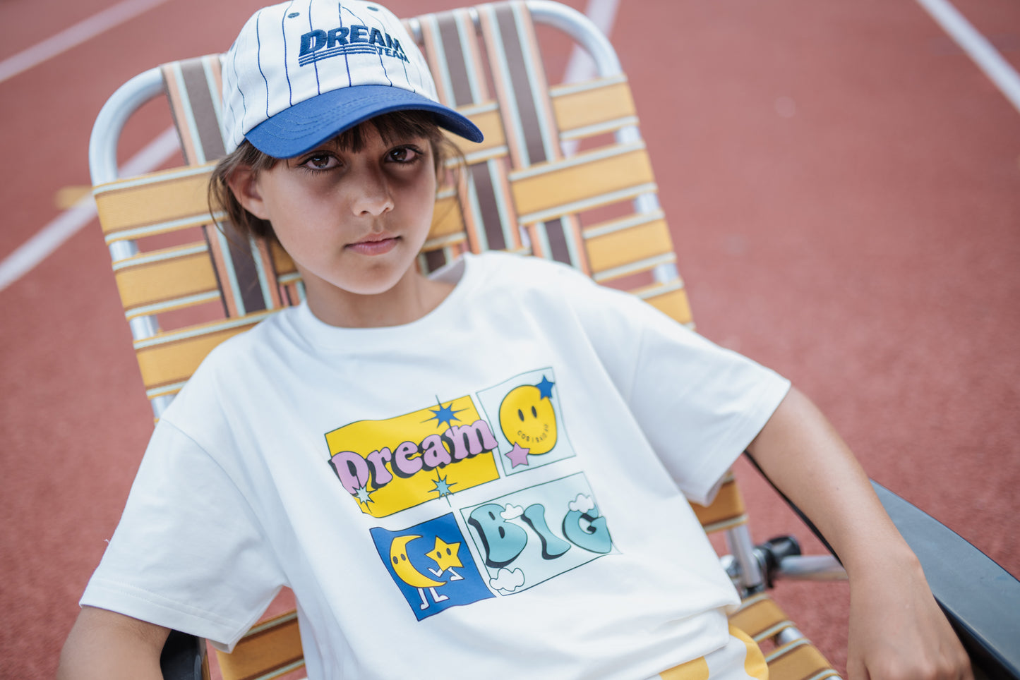 T-SHIRT DREAM BIG OFFWHITE