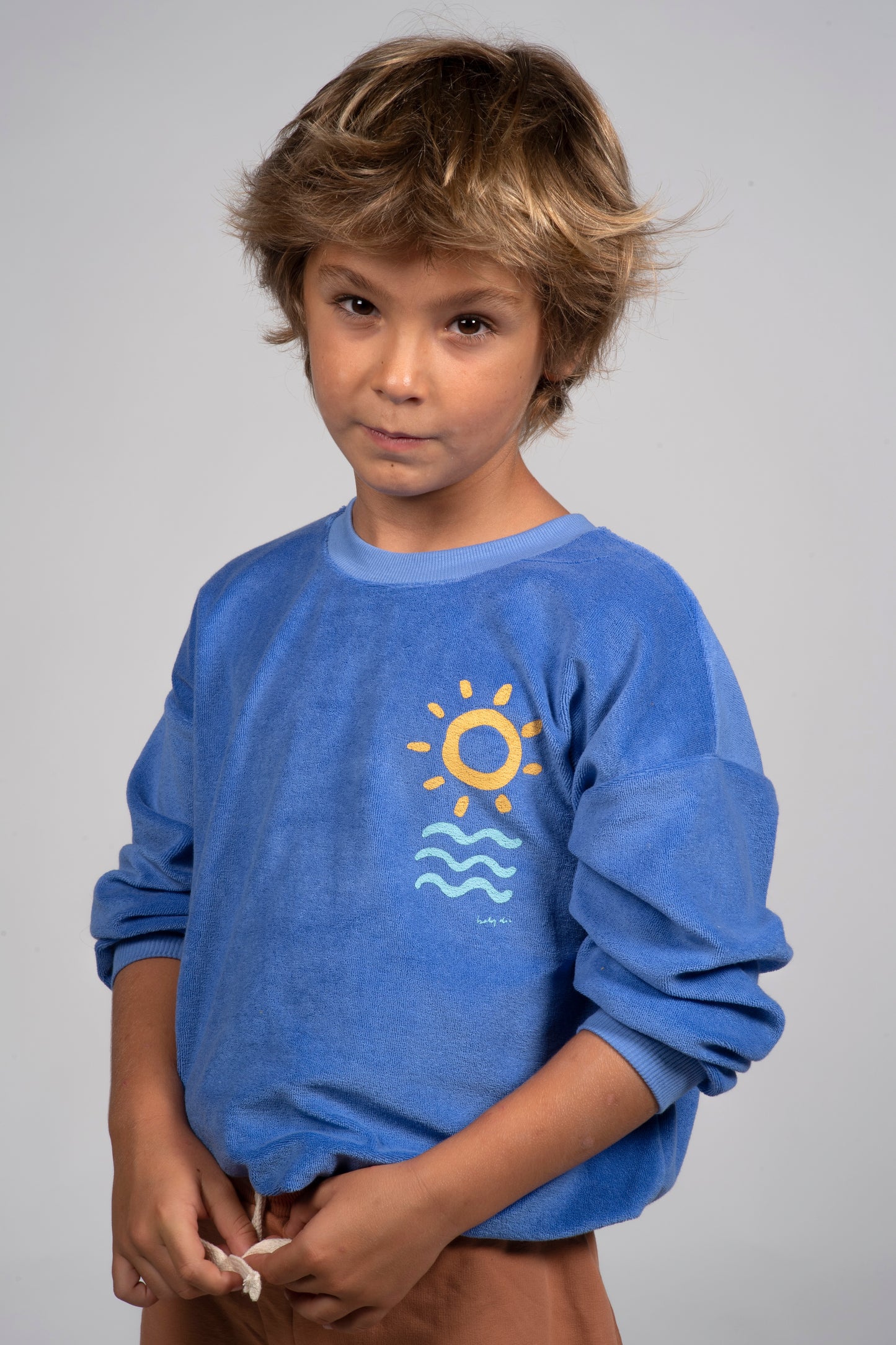 SWEATSHIRT MEDITARRENEO ELECTRIC BLUE