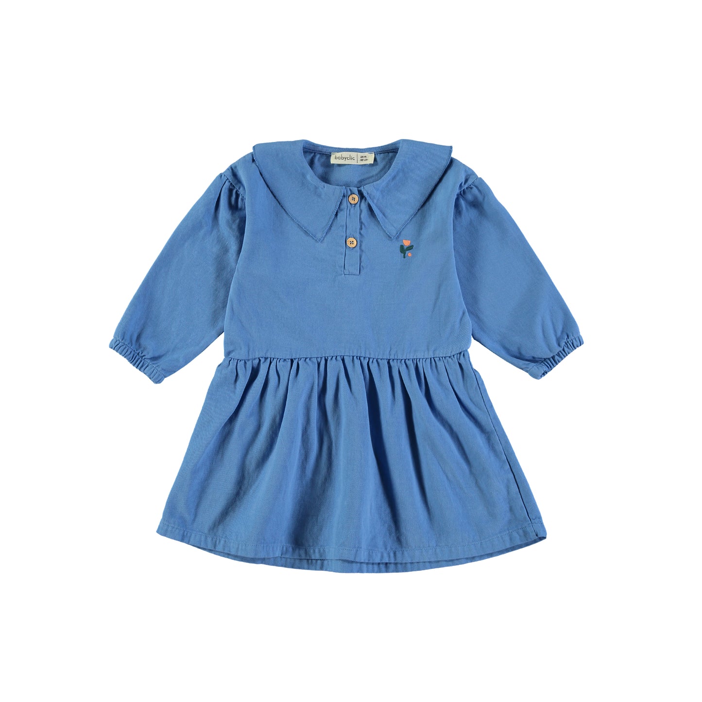 DRESS FLOWER ELECTRIC BLUE