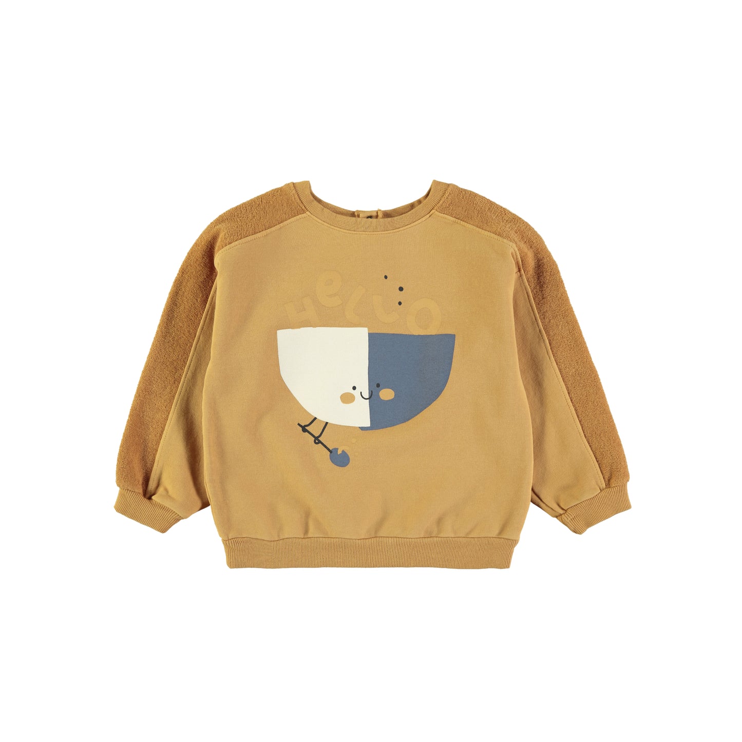 SWEATSHIRT SOUP MUSTARD
