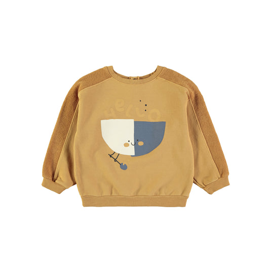 SWEATSHIRT SOUP MUSTARD
