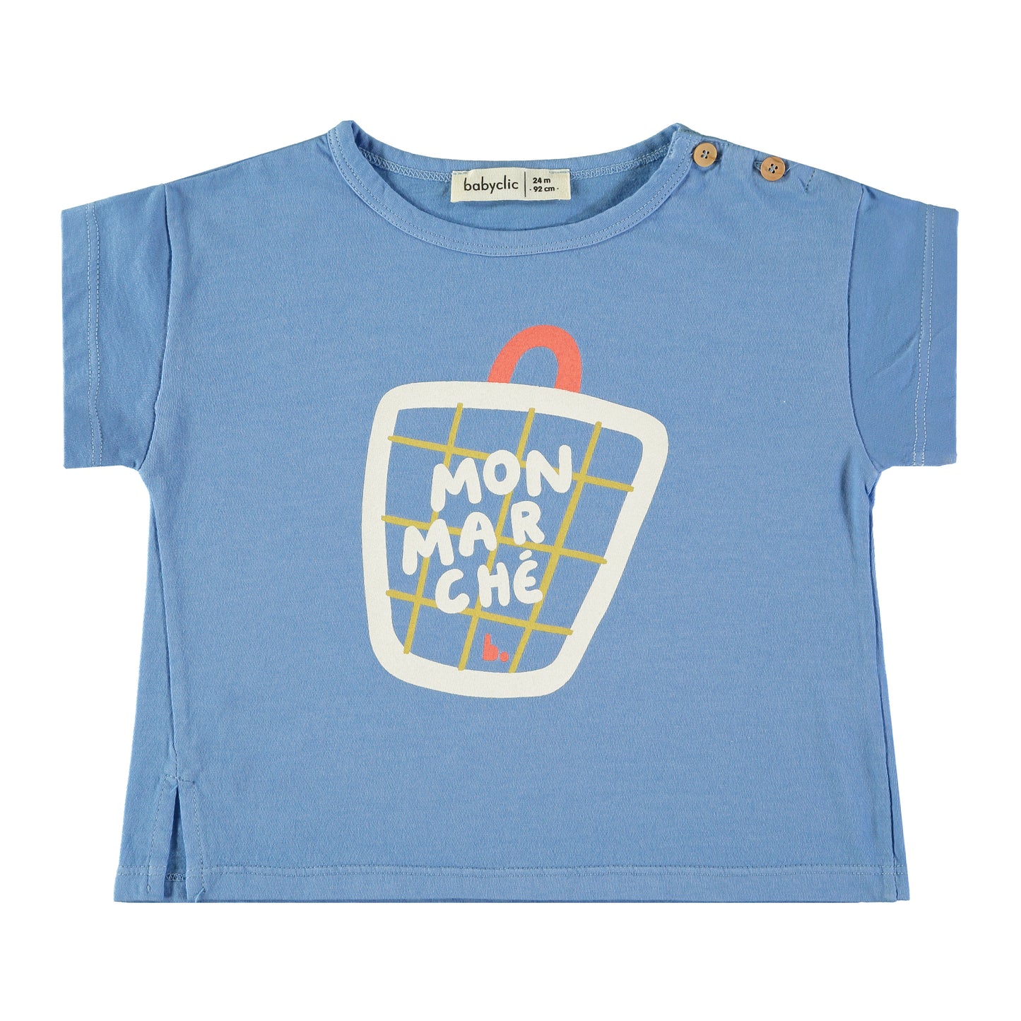 T-SHIRT SHOPPING BAG BLUE