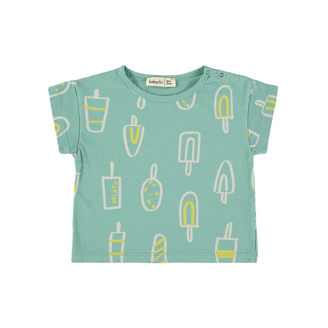 T-SHIRT GELATO GREEN